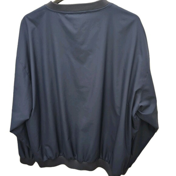 Jos A Banks Leadbetter Golf Windbreaker Jacket Mens XXL Blue V-Neck Pullover - Picture 4 of 9
